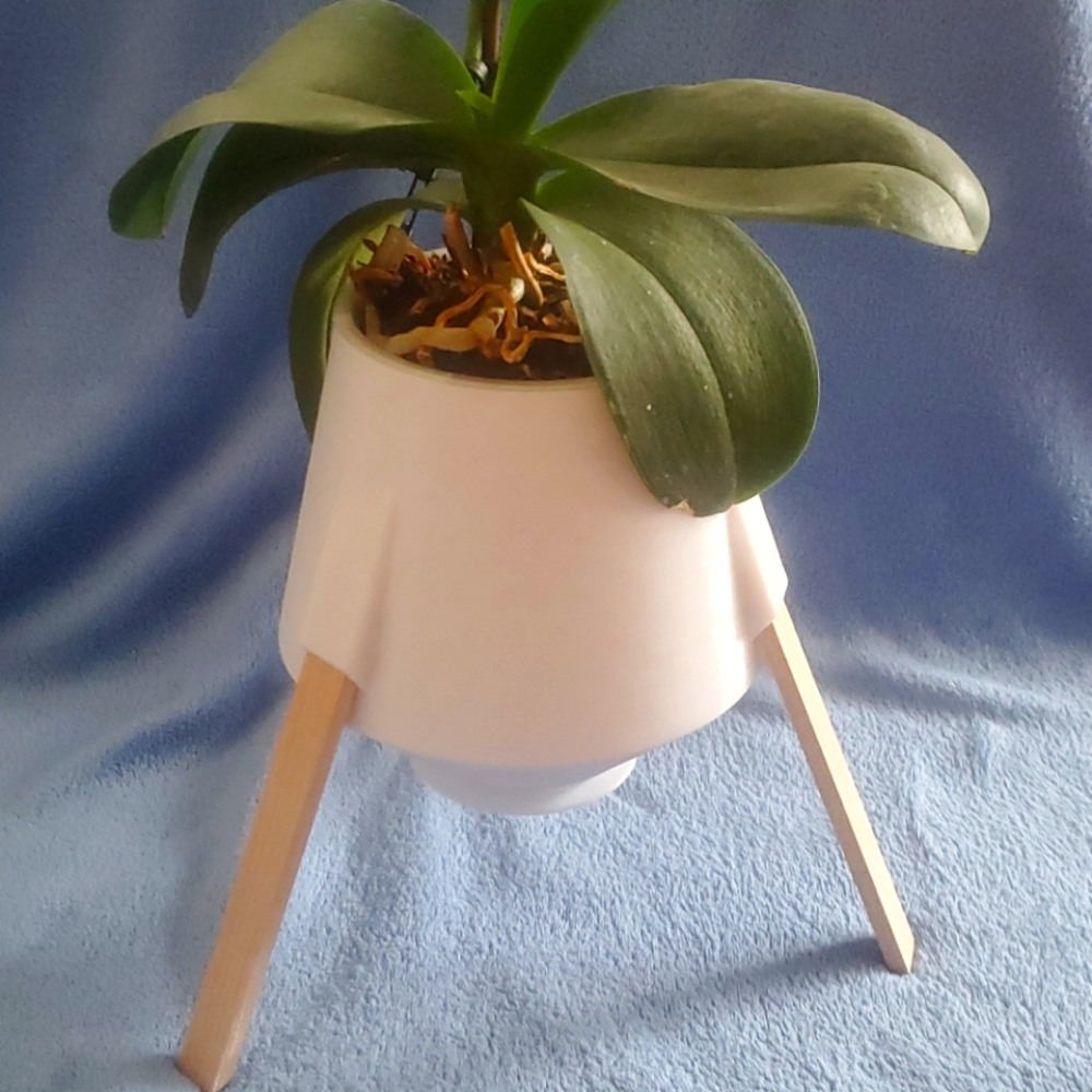 Flowers pot Sputnik